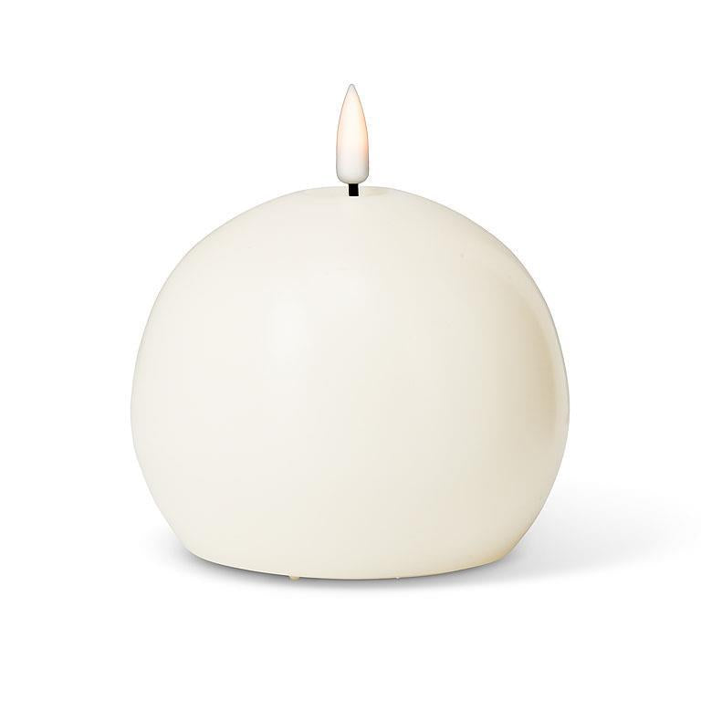 LUXLITE Real Wax LED Ball Candle