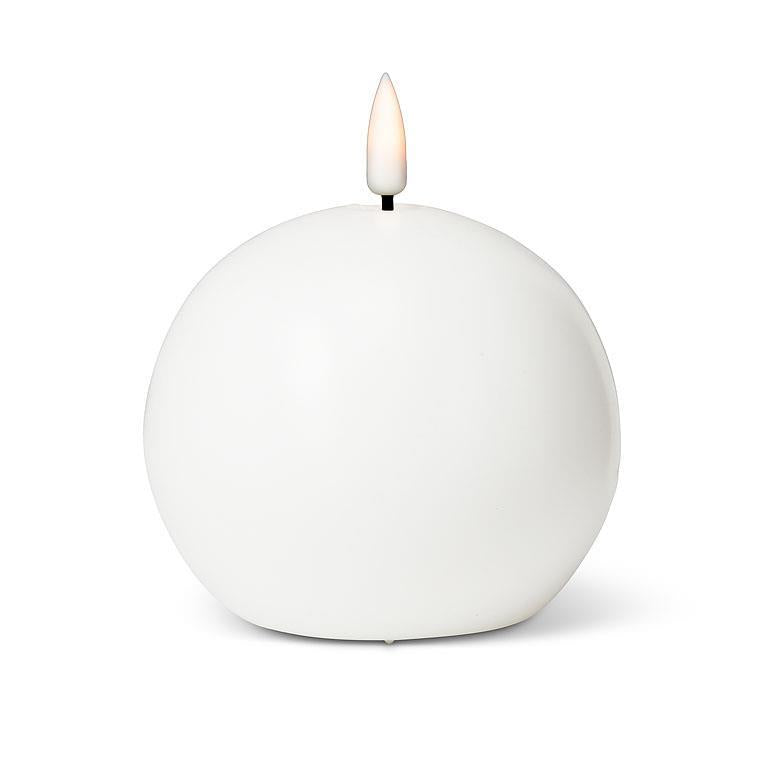 LUXLITE Real Wax LED Ball Candle