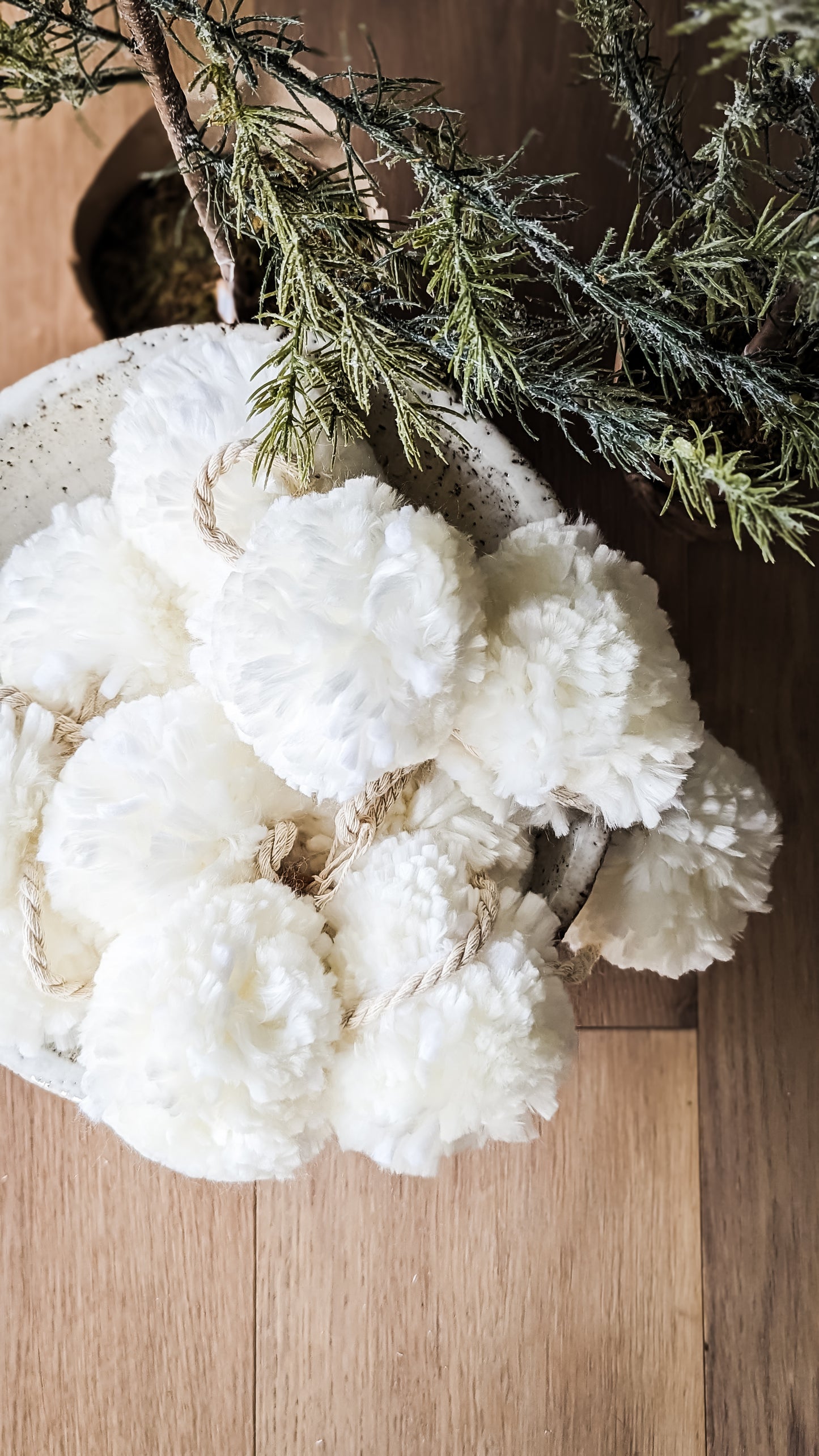 Snowball Garland