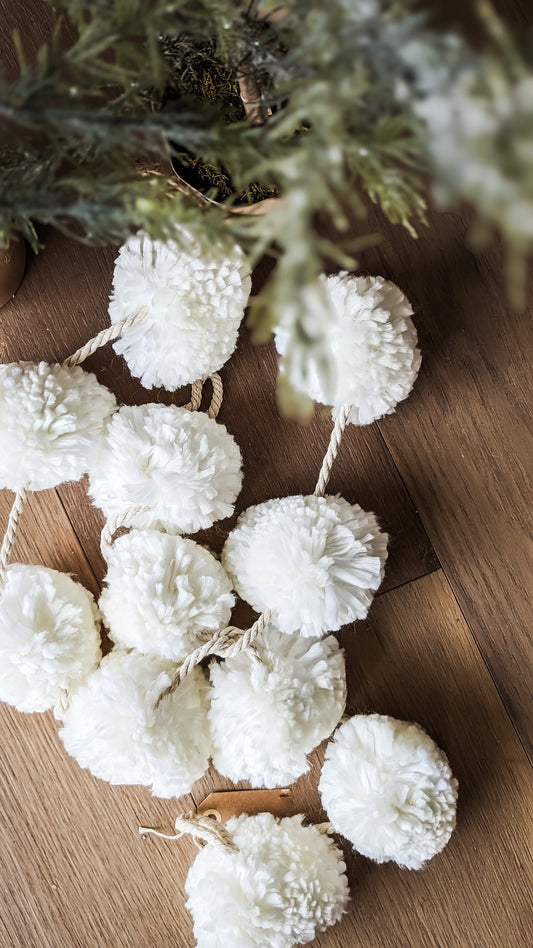 Snowball Garland