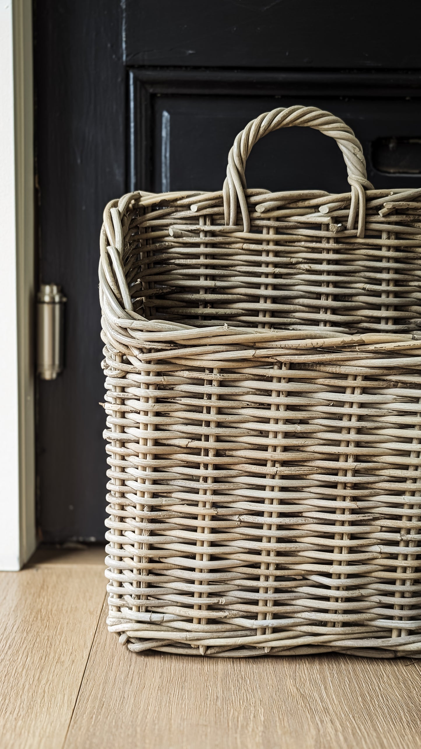 Wicker Rattan Wall Basket