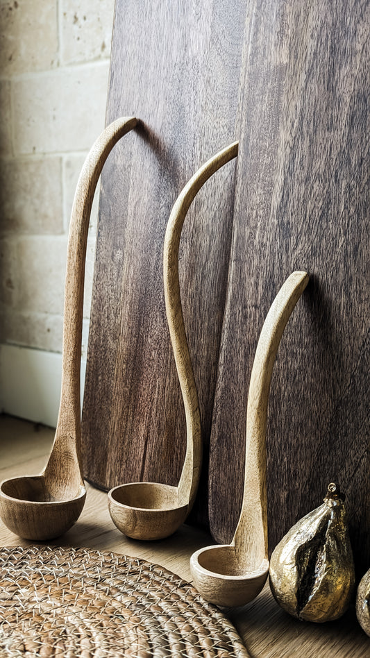 Beech Wood Ladles