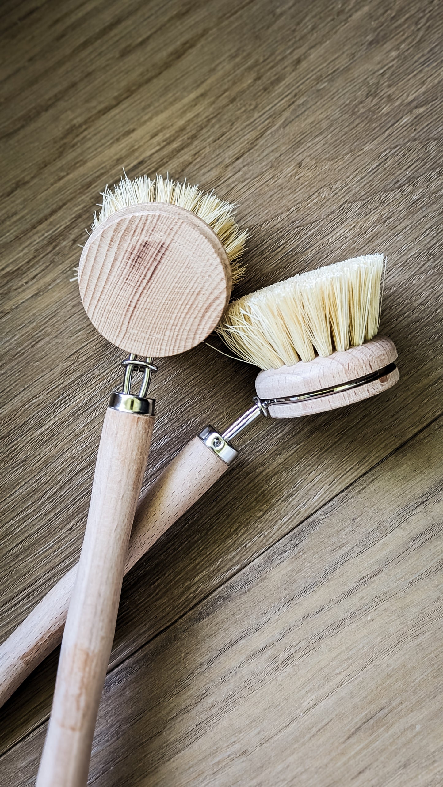 Beech Wood Long Handle Dish Brush