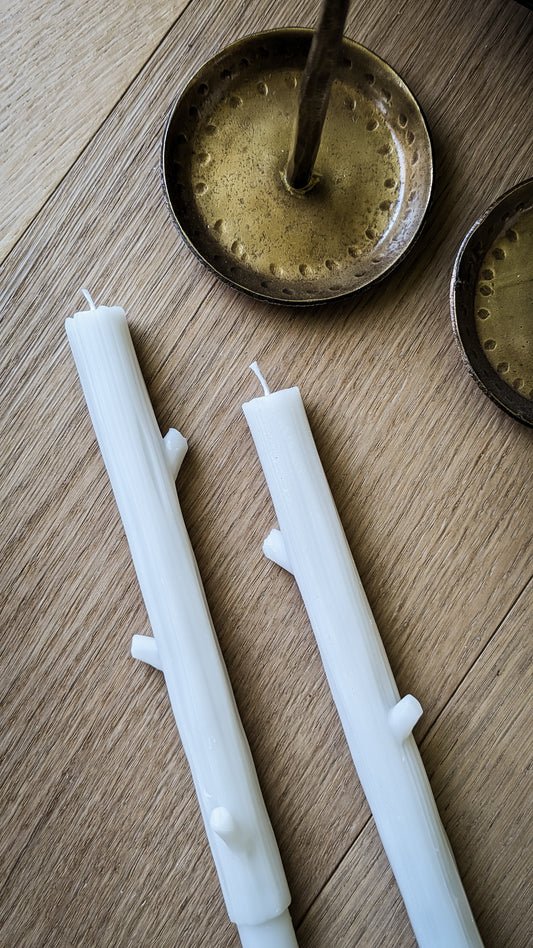 Twig Shaped Taper Candles