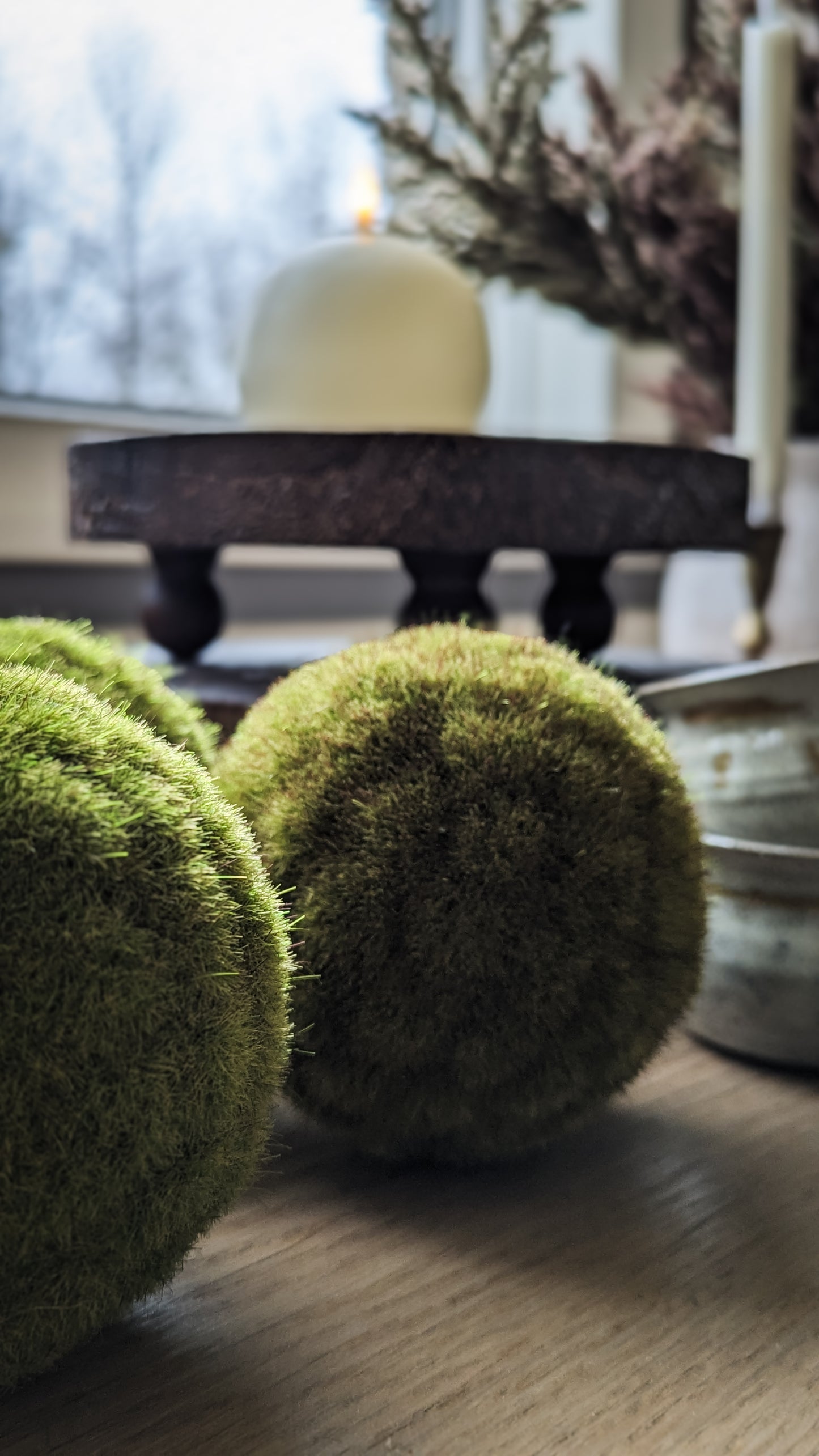 Faux Moss Balls