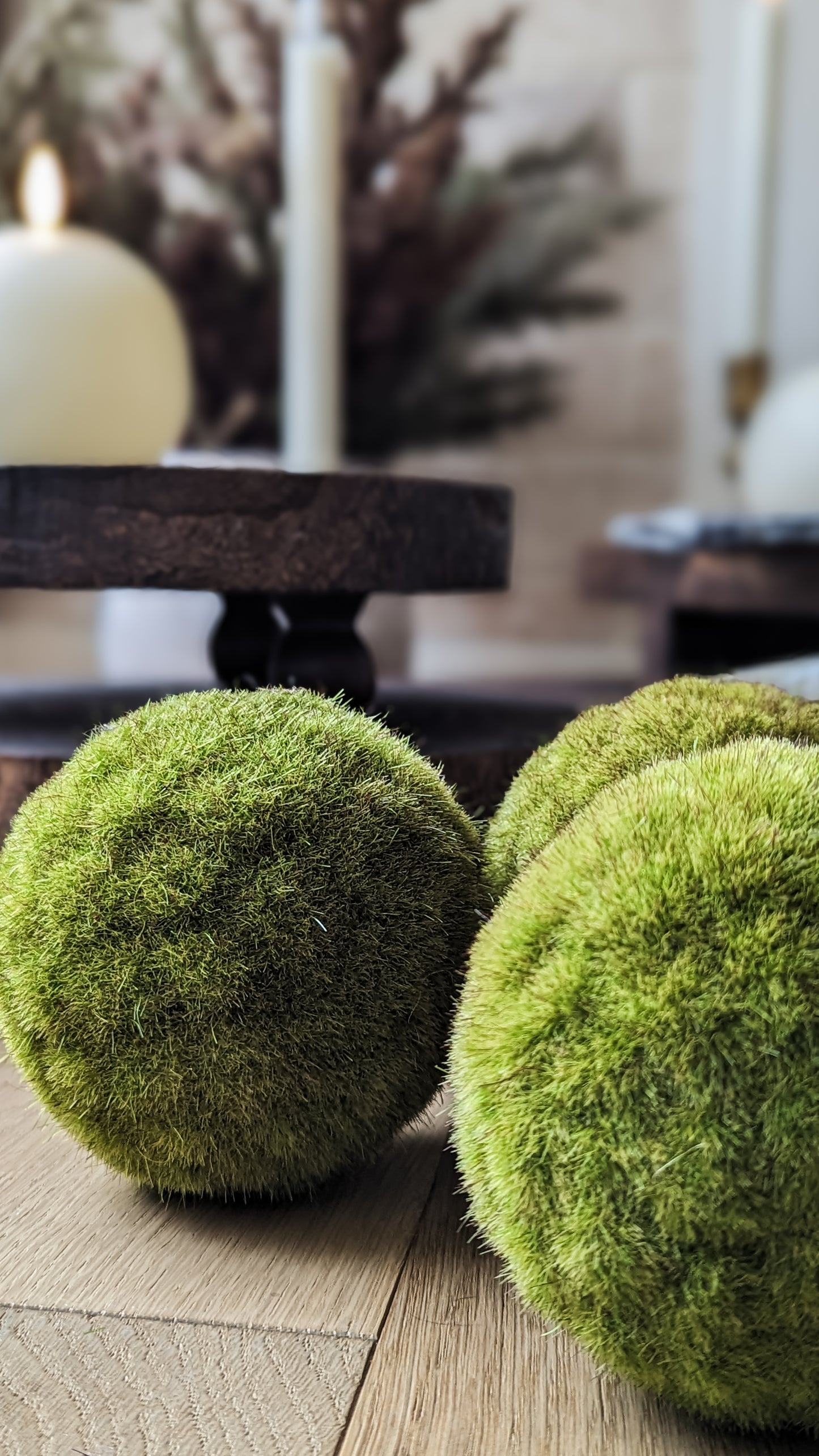 Faux Moss Balls