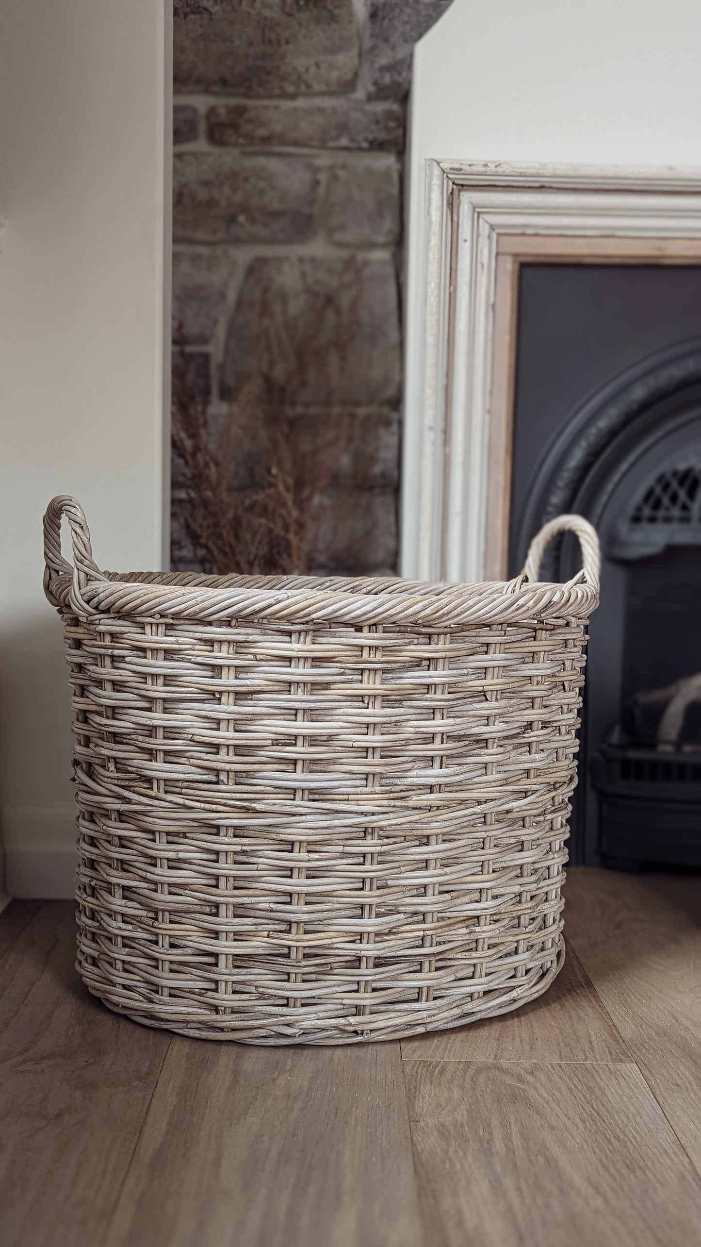 Wicker Rattan Oval Baskets