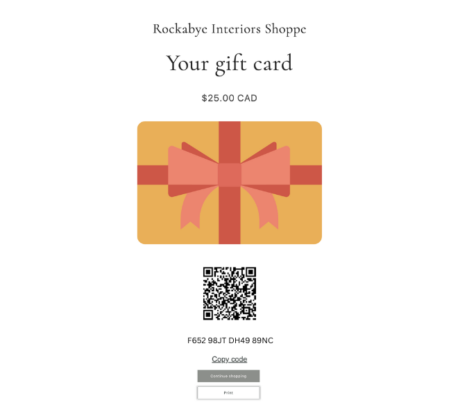 Gift Card